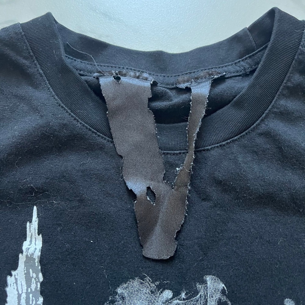 Vlone No Smoking Angel T-Shirt black medium - Picture 3 of 8
